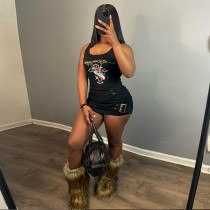 Low waisted slimming and sexy buttocks wrapped slim fitting skirt Low waisted slimming and sexy buttocks wrapped slim fitting skirt