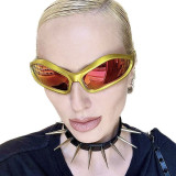 Irregular shaped sunglasses, fashionable sunglasses