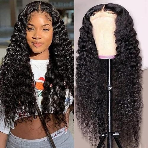 Women's Mid Split Corn Hot Roll Wig Set