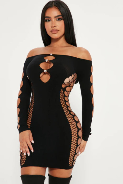 Hollow connected body fun pajamas