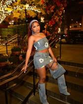 Bra elastic short skirt set Bra elastic short skirt set