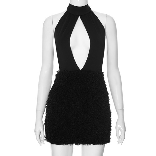 Mao Mao Tie up Dress