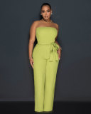 Casual loose fitting jumpsuit