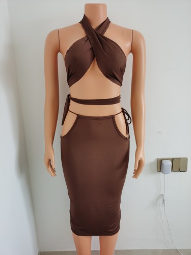 Multi dressing sexy strappy dress