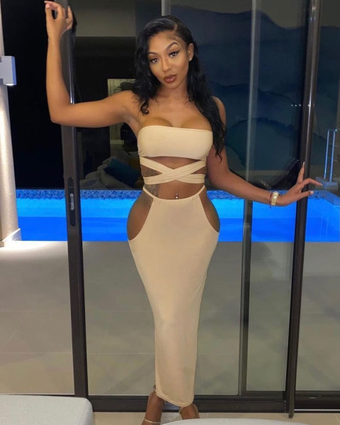 Multi dressing sexy strappy dress