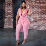 Mesh mini dress style jumpsuit
