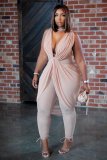 Mesh mini dress style jumpsuit