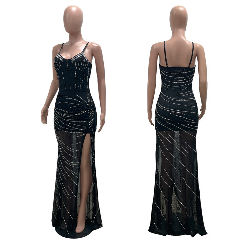 Sling long dress