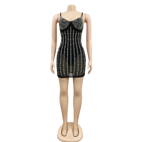 Hot Diamond Sling Perspective Women's Dress