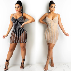 Hot Diamond Sling Perspective Women's Dress