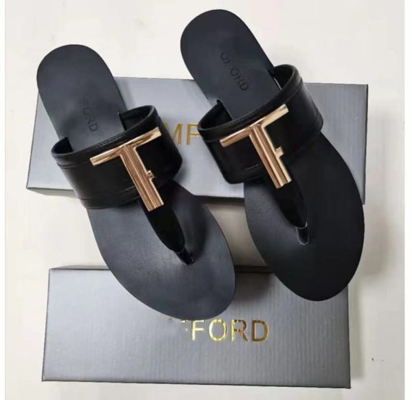 Women's sandals, small TF herringbone flip flops