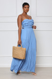 Open back bow tie women's dress