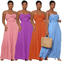 Open back bow tie women's dress Open back bow tie women's dress
