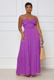 Open back bow tie women's dress