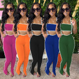 Two piece set of straps and pants