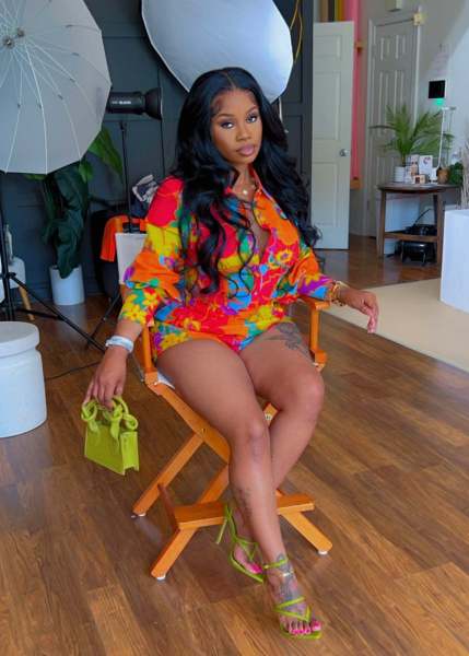 Flower long sleeved shirt and shorts set