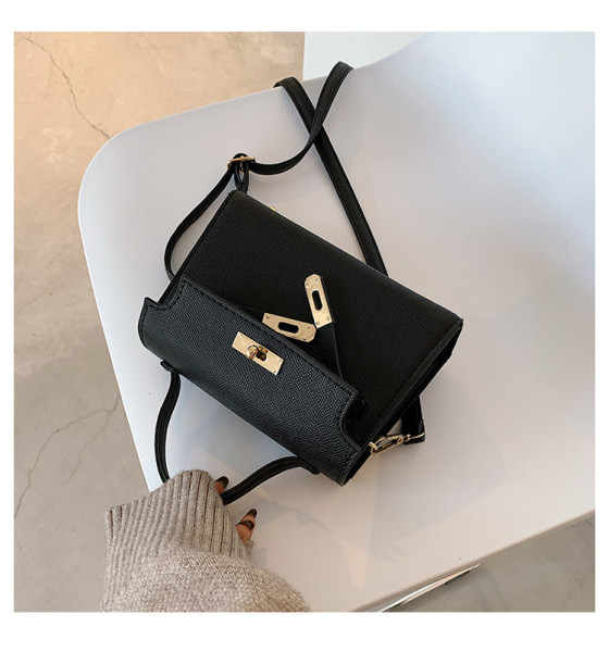 Embossed women's shoulder bag and crossbody bag