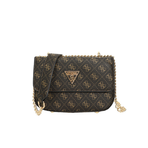 Printed shoulder chain bag
