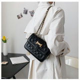 Chain Crossbody Bag Texture Handheld Shoulder Bag