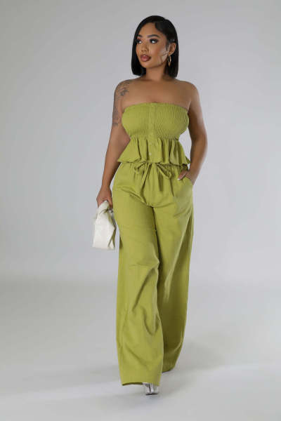 Sexy slim fit two-piece set