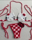 Handmade crochet sexy bikini swimwear