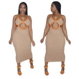 Chest hollow sexy dress