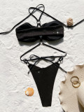 Hanging neck swimsuit