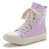Versatile Candy Shoes for Couples Women's Short Boots