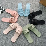 Open toe flip flops