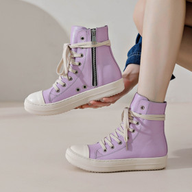 Versatile Candy Shoes for Couples Women's Short Boots