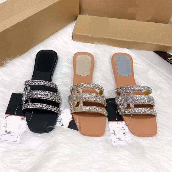Flat Sandals Slippers Women Slides
