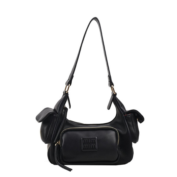 Multi pocket motorcycle bag, single shoulder underarm bag