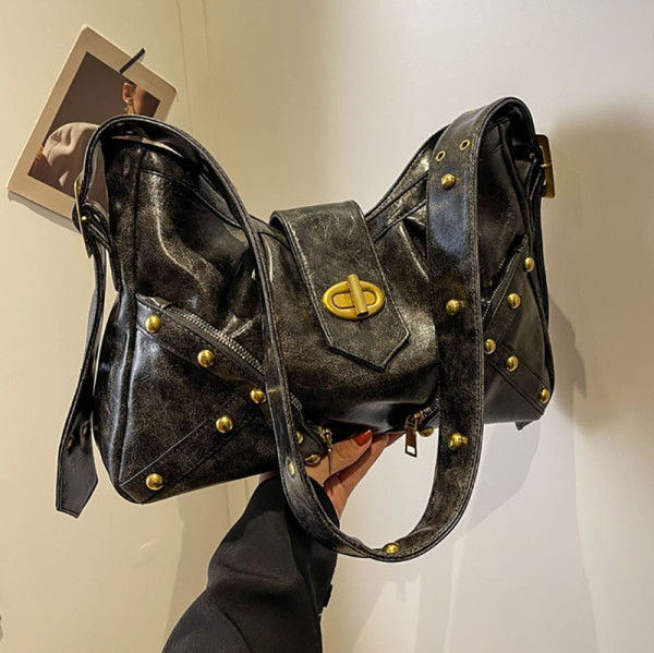 Fashionable shoulder crossbody women's bag