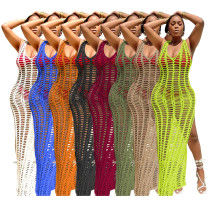 Mesh vest beach skirt Mesh vest beach skirt