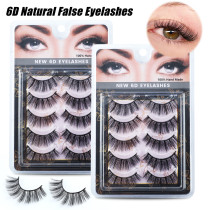 6D synthetic fiber three-dimensional multi-layer cross false eyelashes 6D synthetic fiber three-dimensional multi-layer cross false eyelashes
