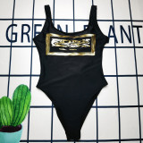 Gold Plated Solid Women's Swimsuit