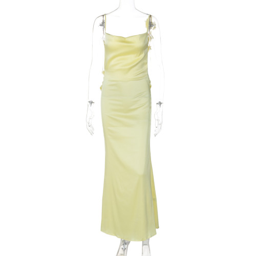 Open back camisole dress