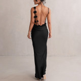 Open back camisole dress