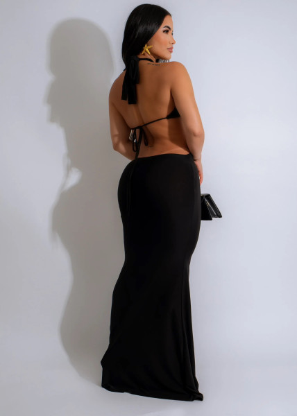 Adjustable strap oversized dress