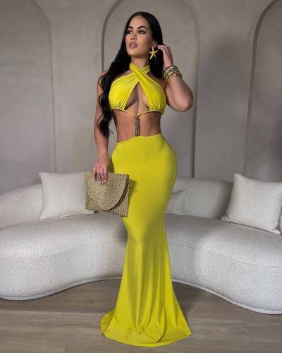 Adjustable strap oversized dress