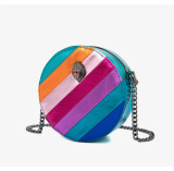 Rainbow Eagle Head Chain Shoulder Bag