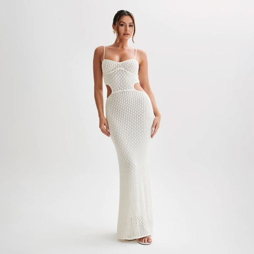 Knitted beach bikini swimsuit, hoodie, sun protection suit