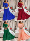 Slanted Shoulder Dress Evening Dress