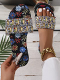 Camouflage diamond surface, one foot lightweight sandals