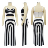 Striped sling set