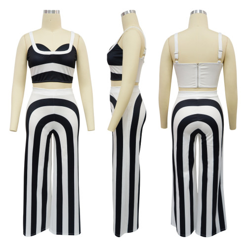 Striped sling set