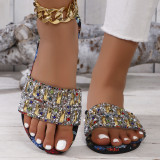 Camouflage diamond surface, one foot lightweight sandals