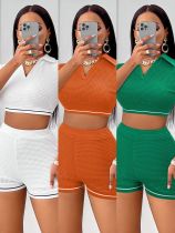 Short sleeved shorts set