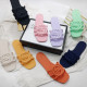 PVC Jelly Women's Flat Bottom Slippers