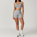 Outdoor Sports Seamless Yoga Set
